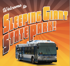 El programa ParkConneCT ofrece un servicio de tránsito seguro y confiable al parque estatal Sleeping Giant